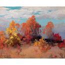 РЕПРОДУКЦИИ НА КАРТИНИ Есенен пейзаж - 1 (1950)